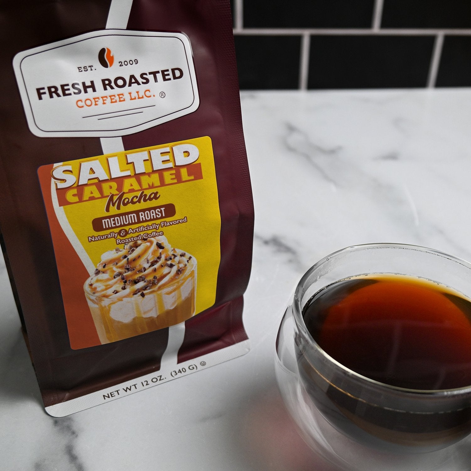 Salted Caramel Mocha - Flavored Roasted Coffee