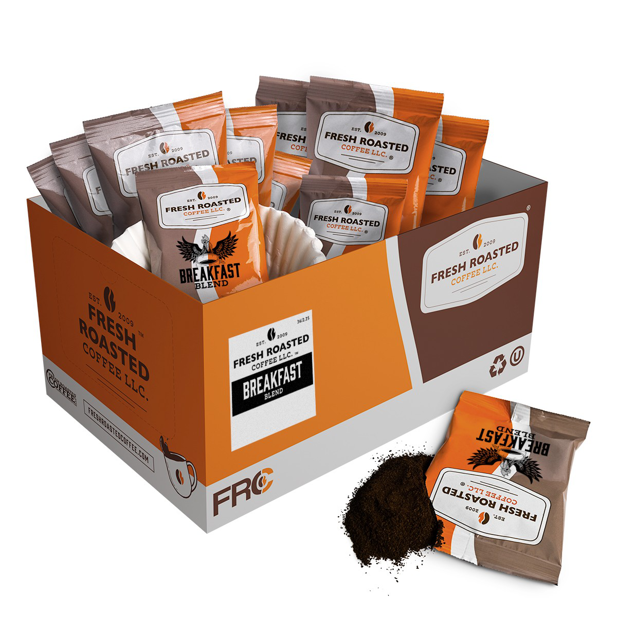 Breakfast Blend, 2.25 oz - Coffee Portion Packs
