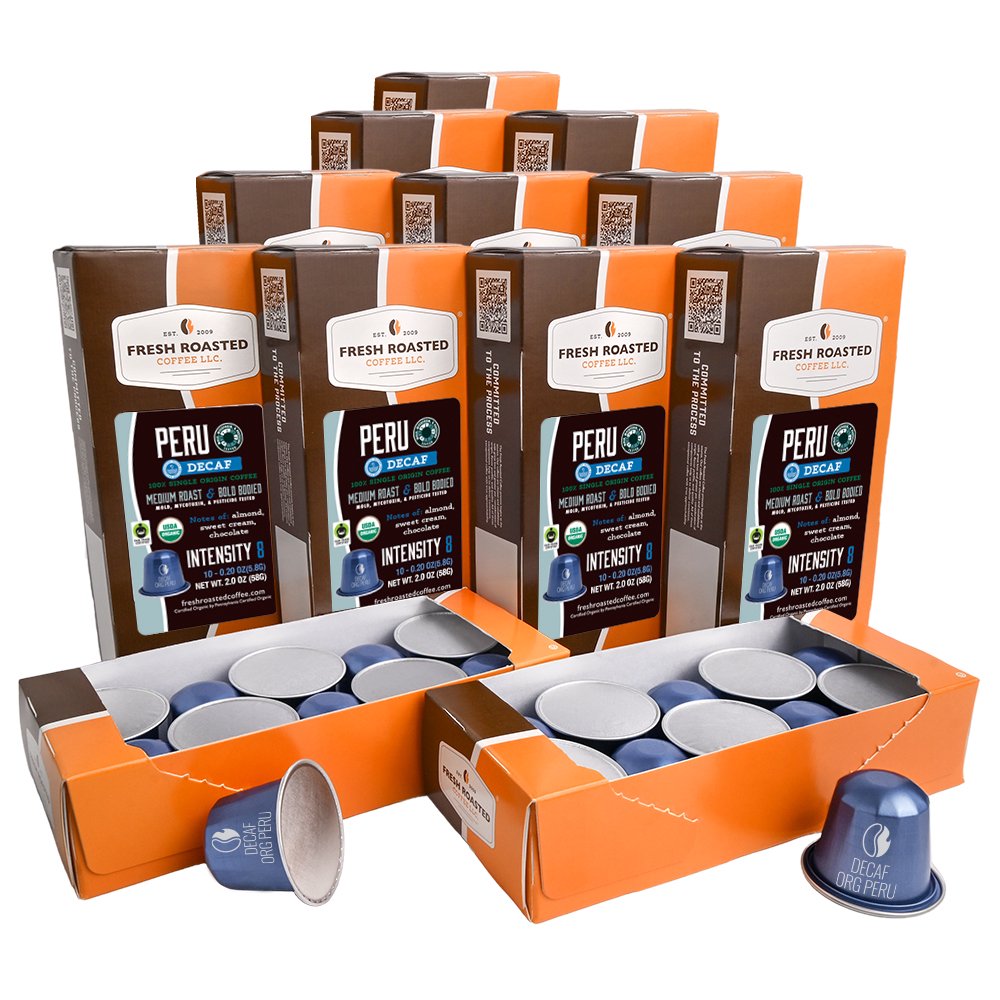 Organic Peru Decaf MMTP - Espresso Capsules