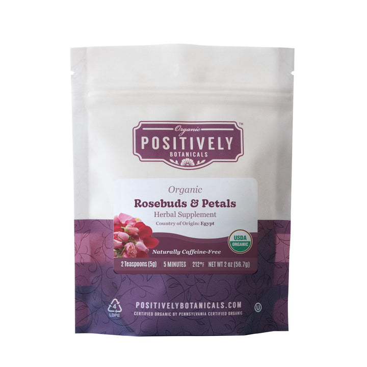 Organic Rosebuds and Petals - Loose Leaf Botanical
