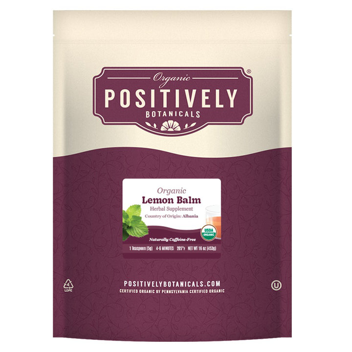 Organic Lemon Balm - Loose Leaf Botanical