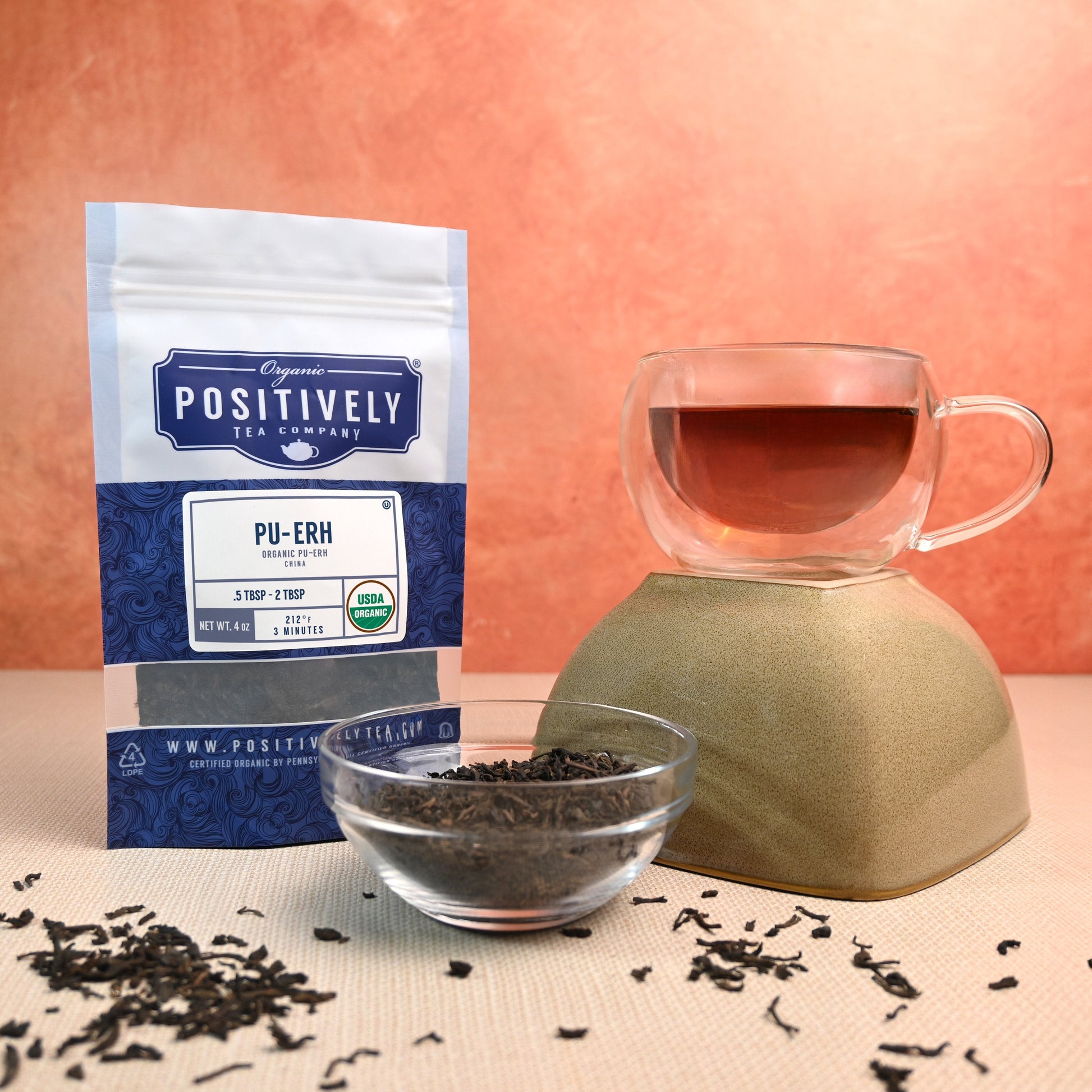 Organic Pu-Erh - Loose Leaf Tea