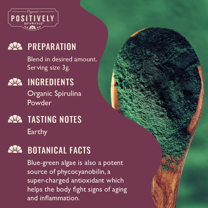 Organic Spirulina - Botanical Powder