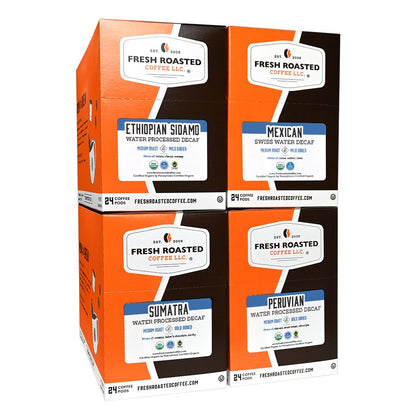 Organic Water Decaf Variety Pack - Classic Coffee Pods