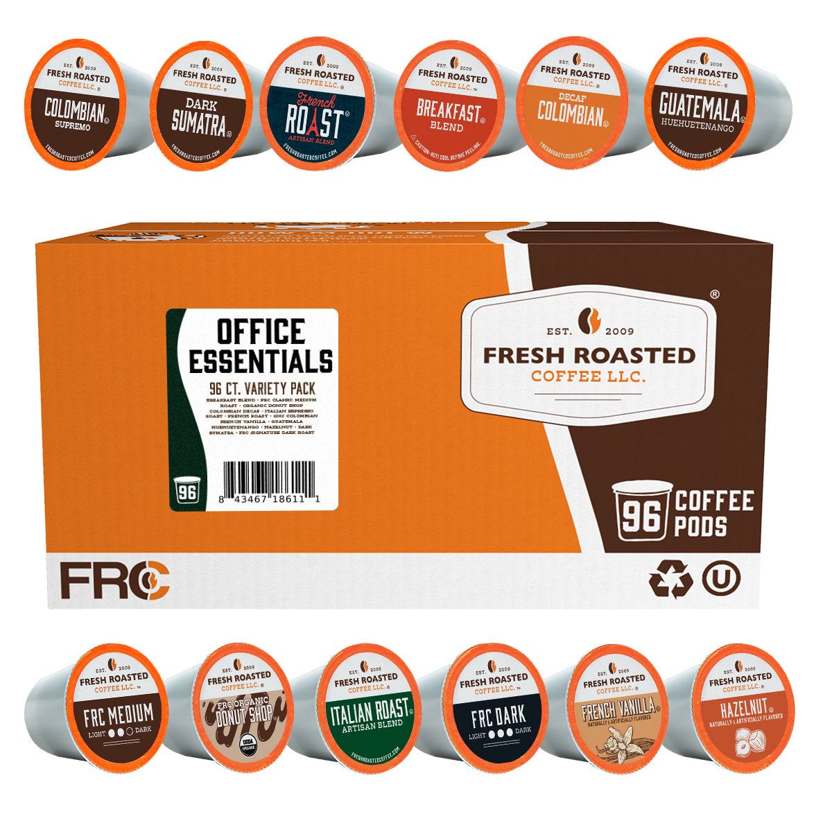 Office Essentials Variety Pack - Classic Coffee Pods