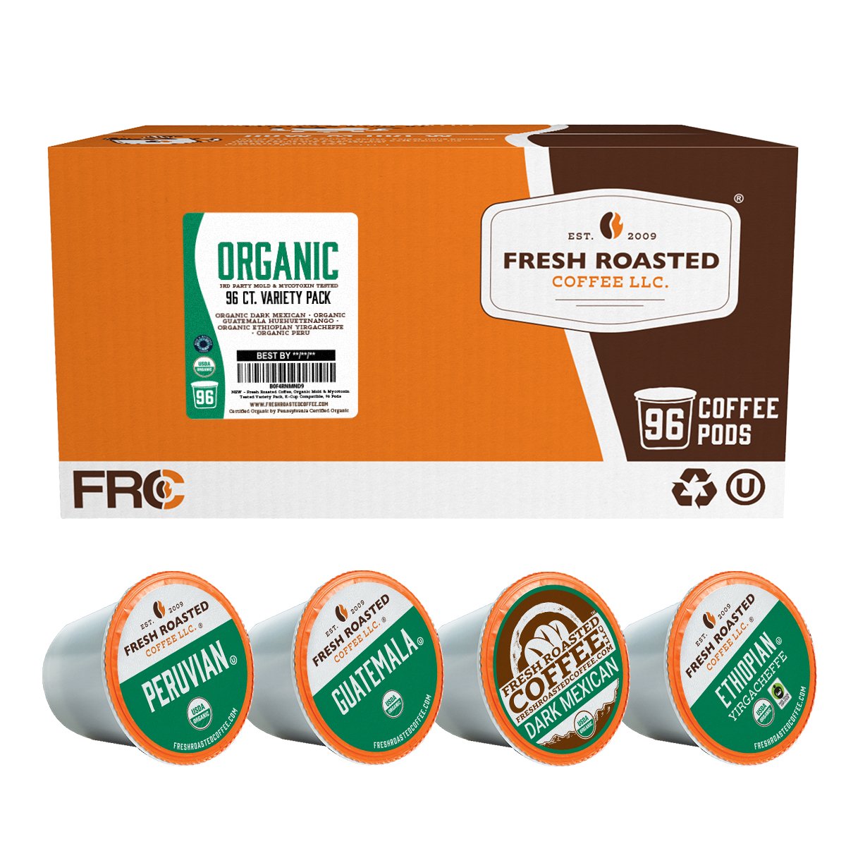 Organic MMT Variety - Classic Coffee Pods
