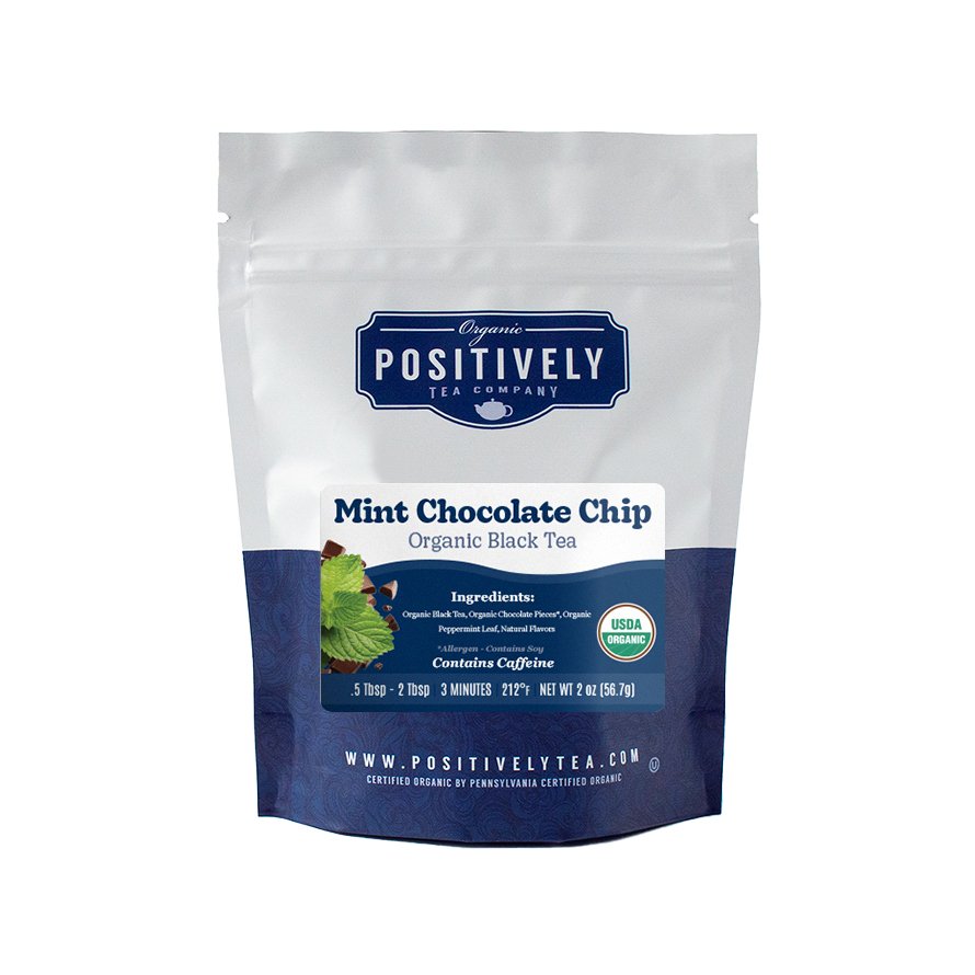 Organic Mint Chocolate Chip - Loose Leaf Tea