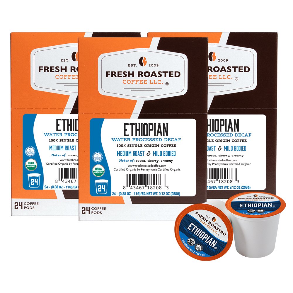 Organic Ethiopian Water-Processed Decaf - Classic Coffee Pods