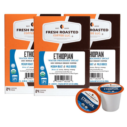Organic Ethiopian Water-Processed Decaf - Classic Coffee Pods