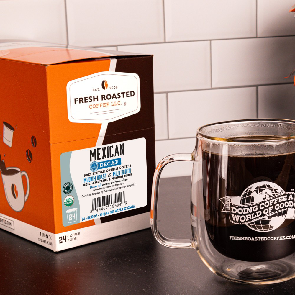 Organic Mexican Water-Processed Decaf - Classic Coffee Pods