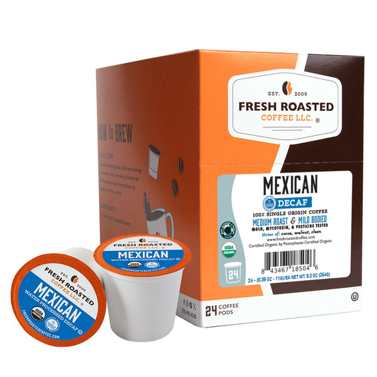 Organic Mexican Water-Processed Decaf - Classic Coffee Pods