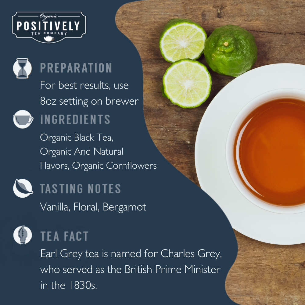 Organic Traditional Earl Grey - Classic Tea Pods