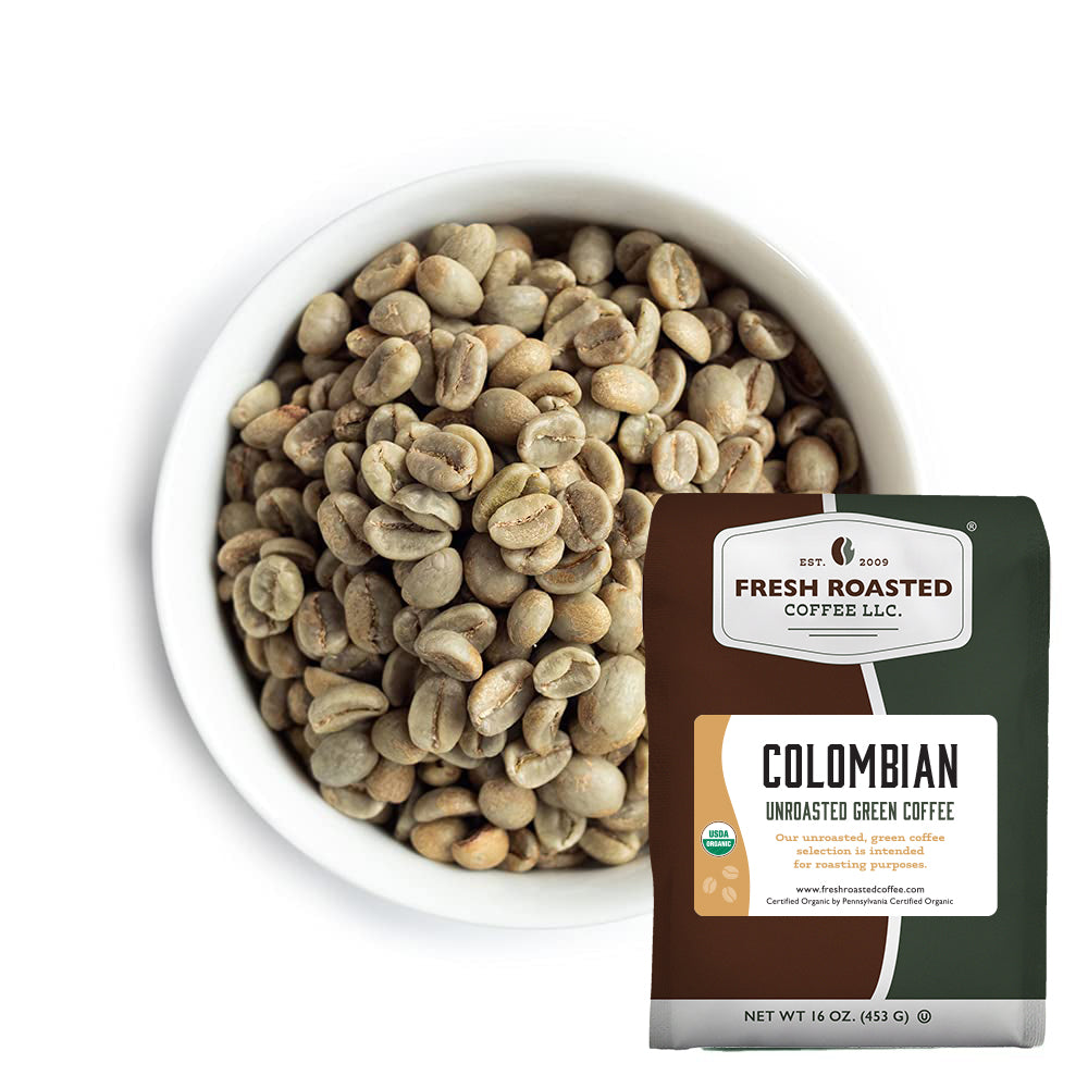 Organic Colombian - Unroasted Coffee