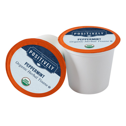 Organic Peppermint Leaf Herbal - Classic Tea Pods