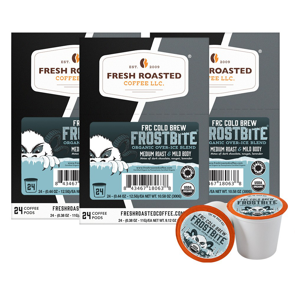 Organic Frostbite Over Ice - Classic Coffee Pods
