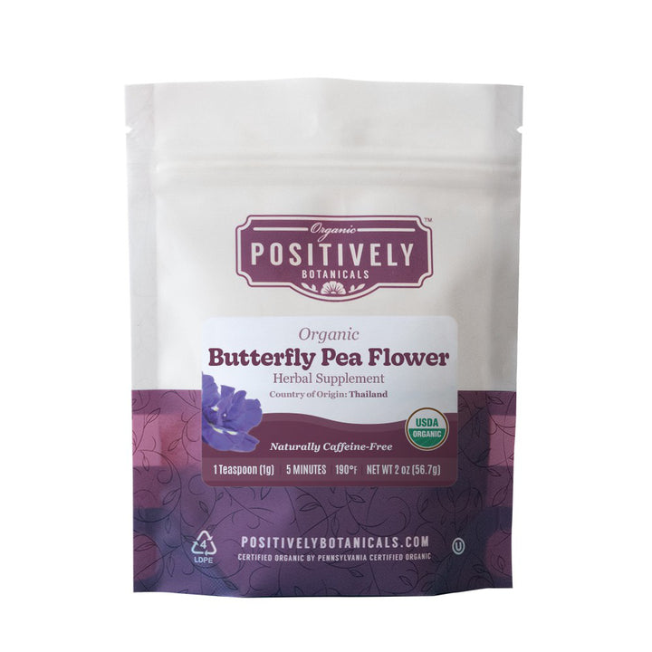 Organic Butterfly Pea Flower - Loose Leaf Botanical