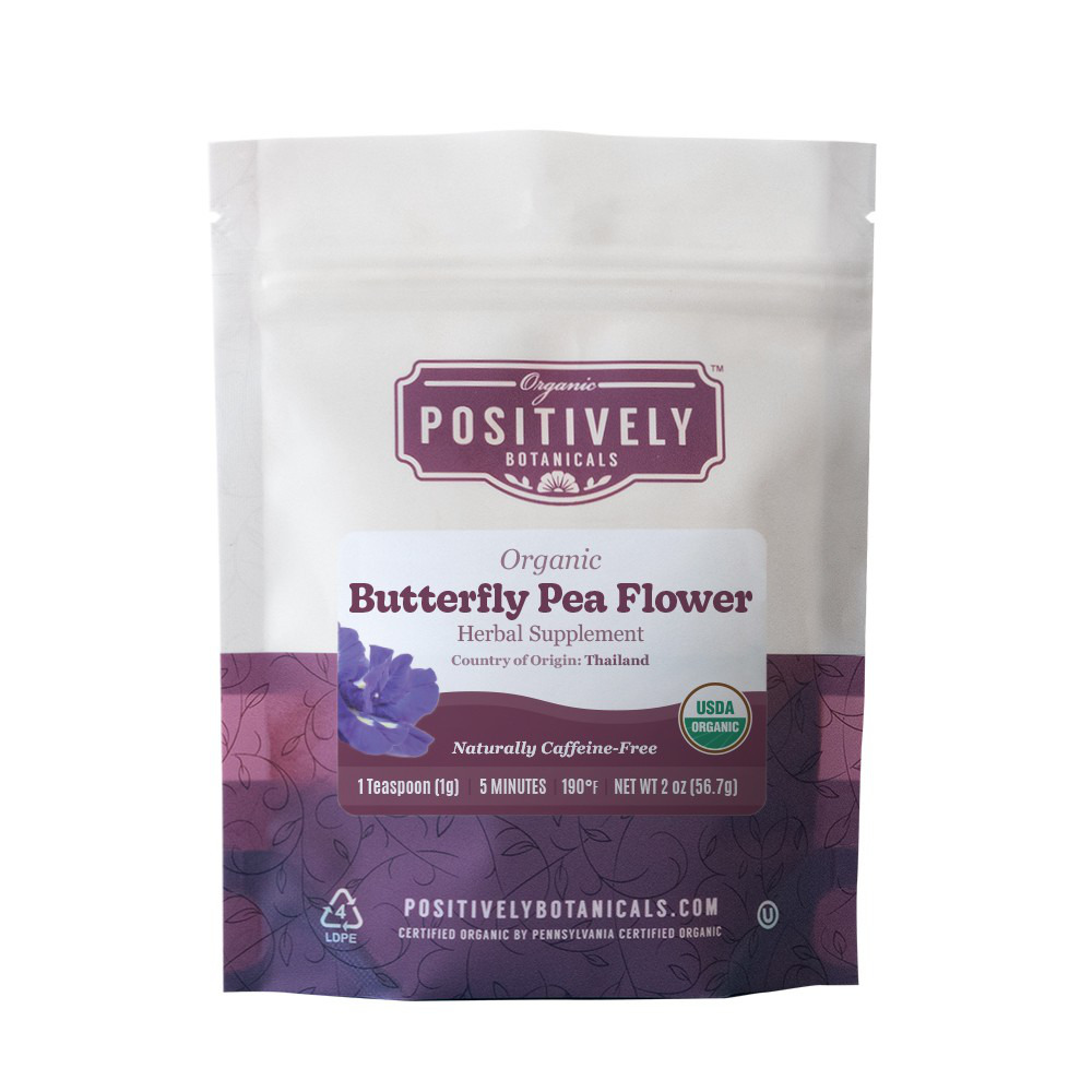Organic Butterfly Pea Flower - Loose Leaf Botanical