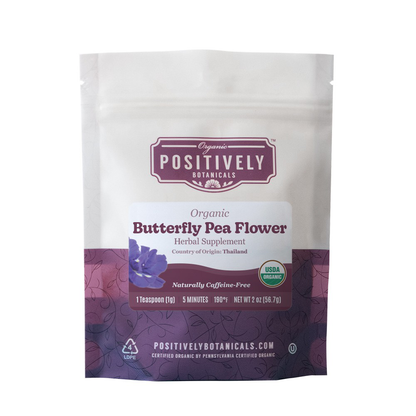Organic Butterfly Pea Flower - Loose Leaf Botanical