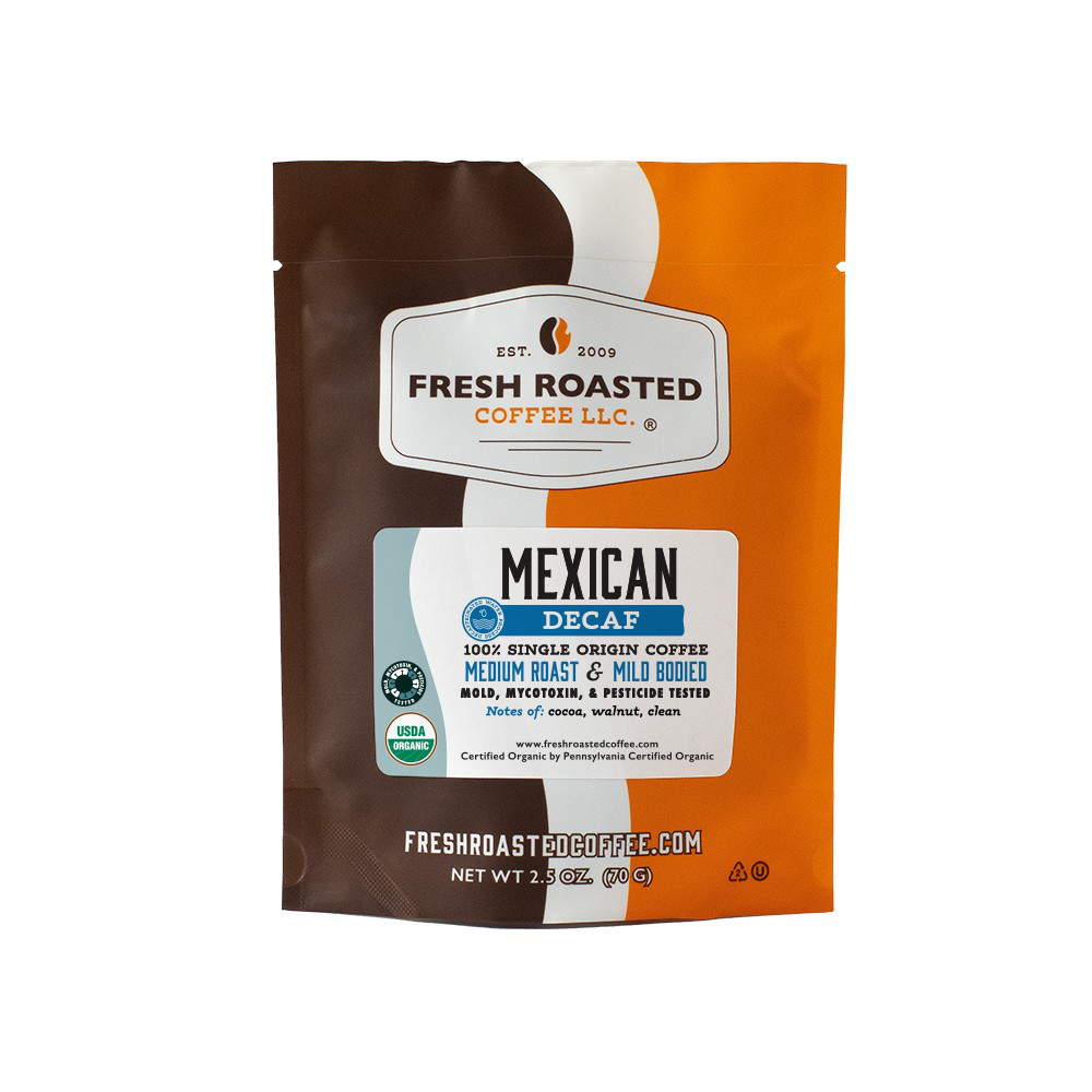 Organic Mexican Water-Processed Decaf - Roasted Coffee