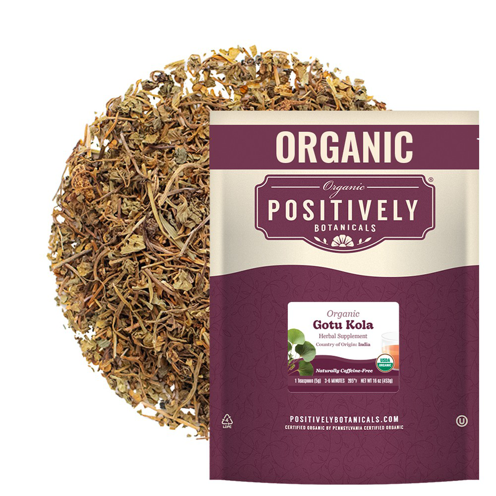 Organic Gotu Kola - Loose Leaf Botanical