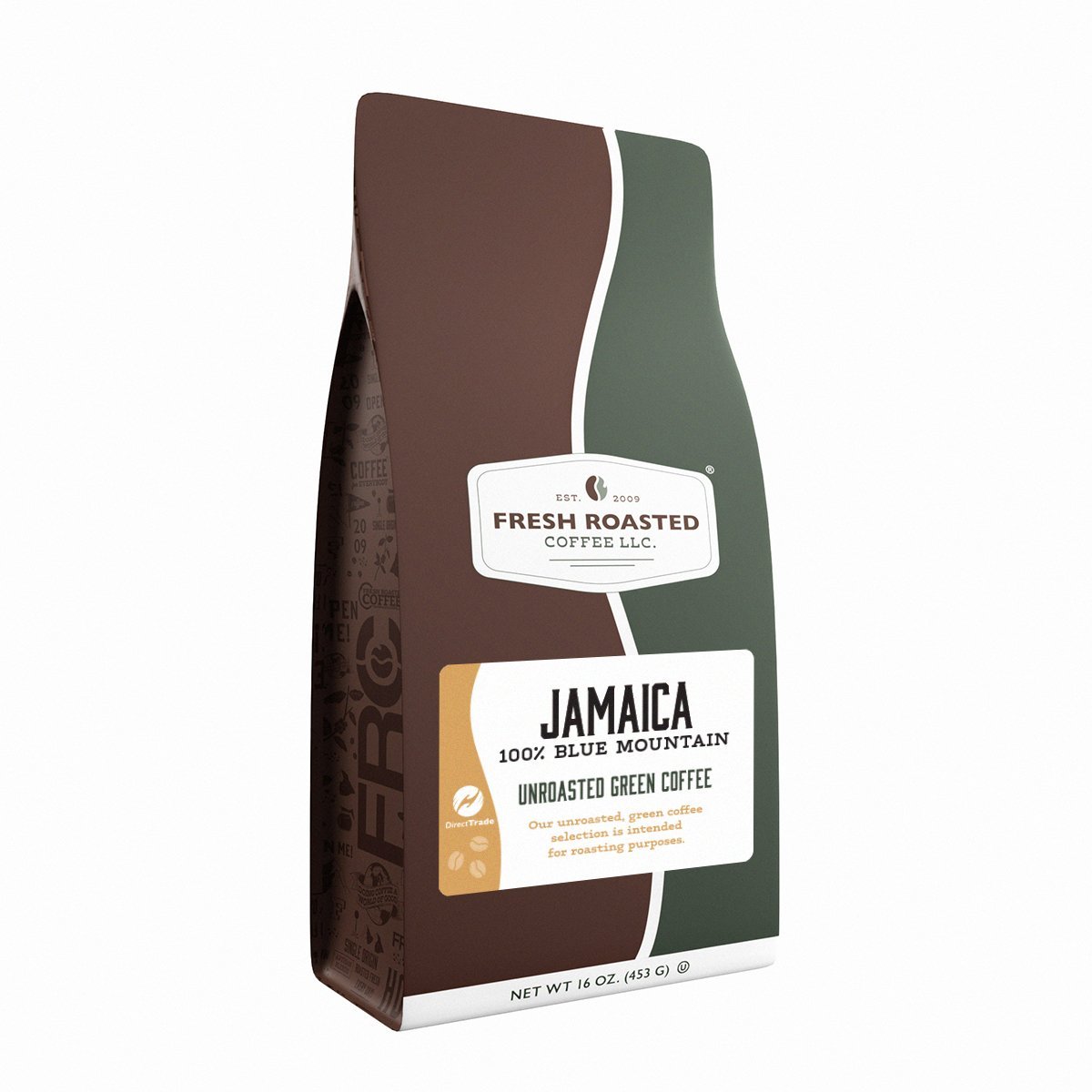 100% Jamaica Blue Mountain - Unroasted Coffee