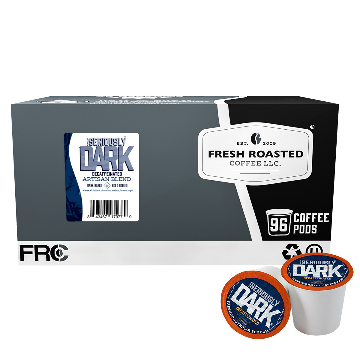 Seriously Dark Decaf - Classic Coffee Pods