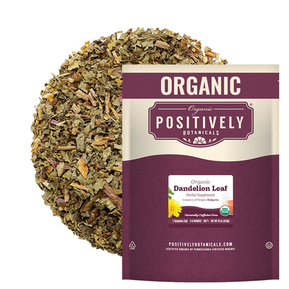 Organic Dandelion Leaf - Loose Leaf Botanical