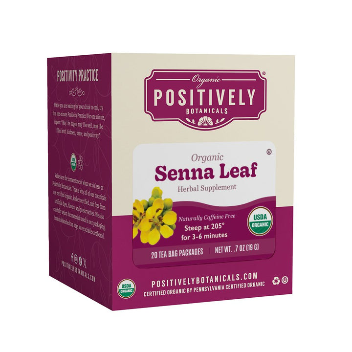 Organic Senna Leaf - Botanical Tea Bags
