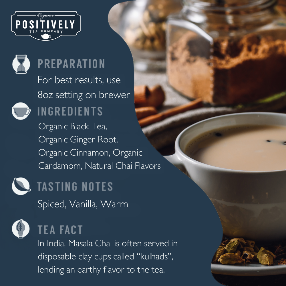 Organic Masala Chai - Classic Tea Pods