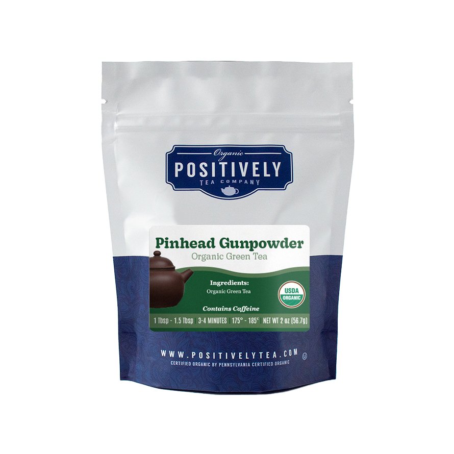 Organic Pinhead Gunpowder - Loose Leaf Tea