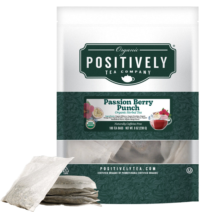 Organic Passion Berry Punch - Herbal Tea Bags