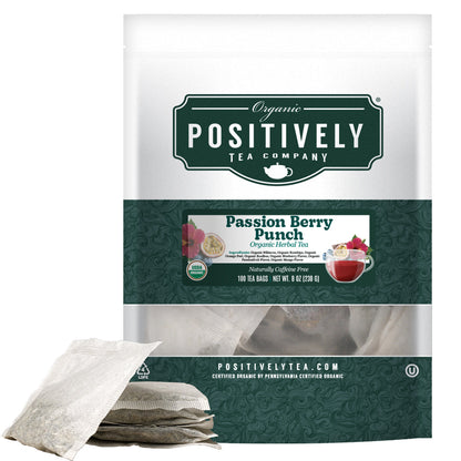 Organic Passion Berry Punch - Herbal Tea Bags