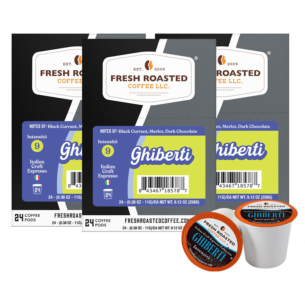 Ghiberti Italian Craft Coffee - Classic Coffee Pods